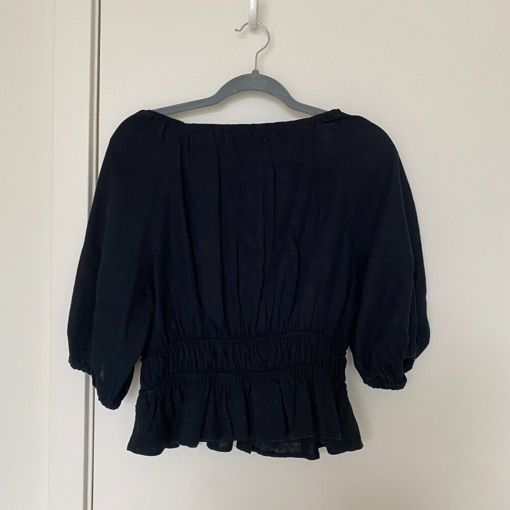 Black Women's Top by Abercrombie & Fitch - Picture 3 of 5
